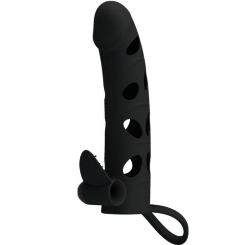 PRETTY LOVE – FUNDA SILICONA CON VIBRACIÓN 15.2 CM