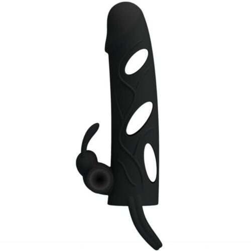 PRETTY LOVE – FUNDA SILICONA CON VIBRACIÓN 14 CM 1.0