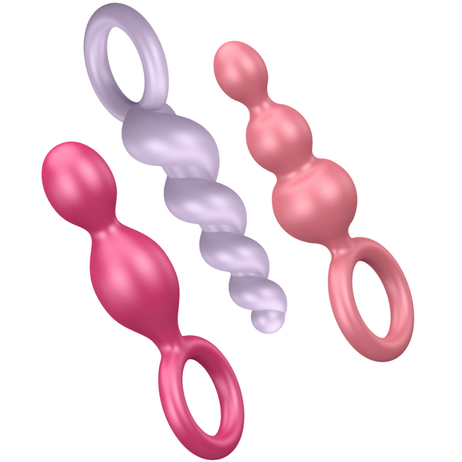 SATISFYER - ANAL PLUGS SET 3 PCS TRICOLOR 8 img 67309 36db6ed96cc6d66447ef3d9e18264df7 1