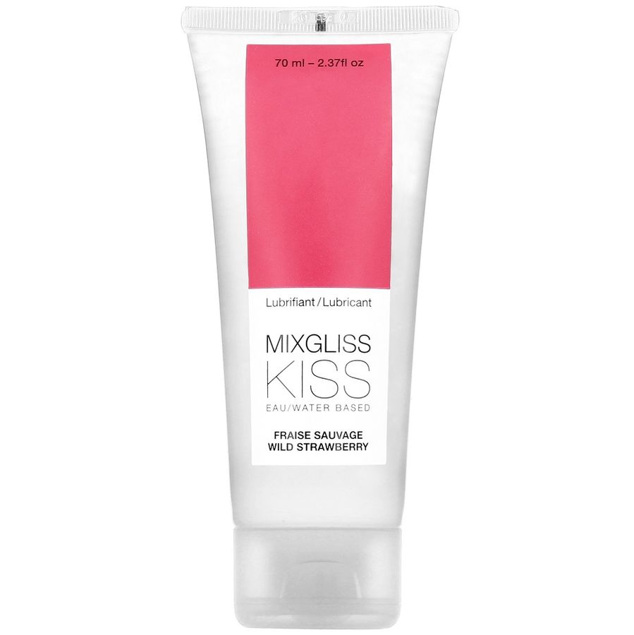 MIXGLISS - LUBRICANTE BASE AGUA SABOR A FRESA 70 ML 1 MIXGLISS - LUBRICANTE BASE AGUA SABOR A FRESA 70 ML