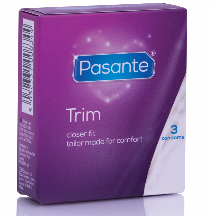 PASANTE - PRESERVATIVOS TRIM MS DELGADO 3 UNIDADES 1 PASANTE - PRESERVATIVOS TRIM MS DELGADO 3 UNIDADES