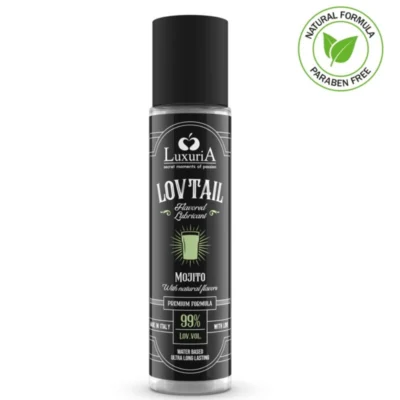 INTIMATELINE – LUXURIA LOVTAIL LUBRICANTE BASE AGUA MOJITO 60 ML