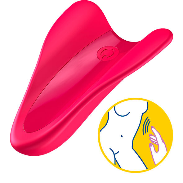 SATISFYER - HIGH FLY VIBRADOR DEDAL FUCHSIA 3 SATISFYER - HIGH FLY VIBRADOR DEDAL FUCHSIA - Imagen 3