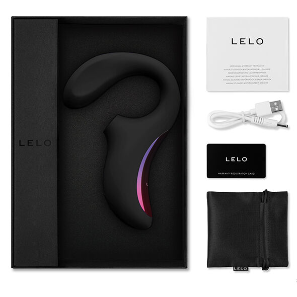 LELO - ENIGMA DOBLE ESTIMULACIÓN SUCCION MASAJEADOR NEGRO 5 LELO - ENIGMA DOBLE ESTIMULACIÓN SUCCION MASAJEADOR NEGRO - Imagen 5
