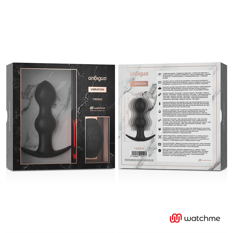 ANBIGUO - WATCHME CONTROL REMOTO PLUG VIBRADOR ANAL TIBERIO 11 ANBIGUO - WATCHME CONTROL REMOTO PLUG VIBRADOR ANAL TIBERIO - Imagen 11