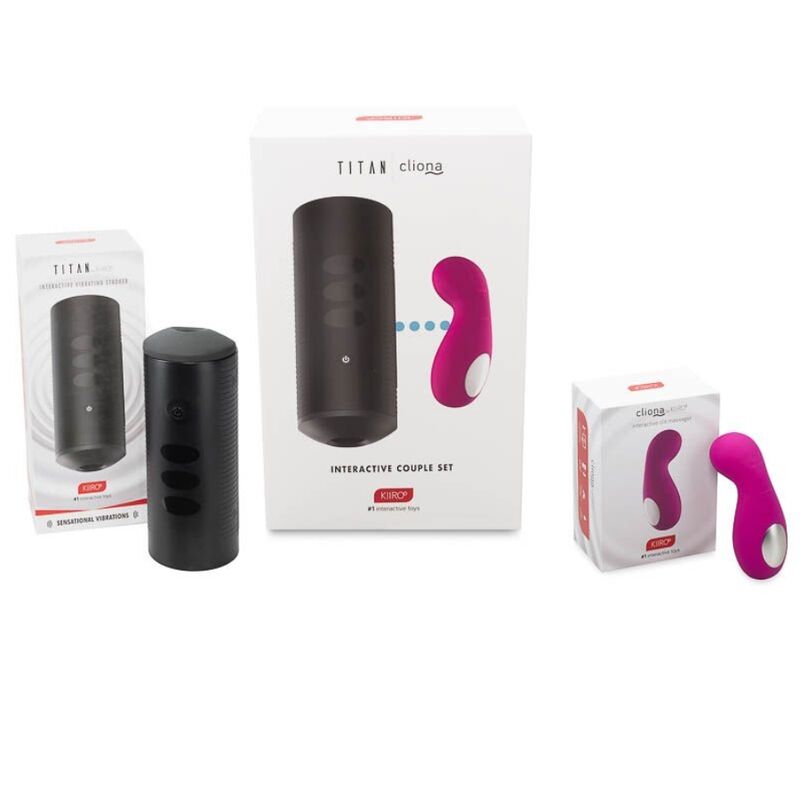 KIIROO - TITAN Y CLIONA SET PAREJAS LILA 3 KIIROO - TITAN Y CLIONA SET PAREJAS LILA - Imagen 3