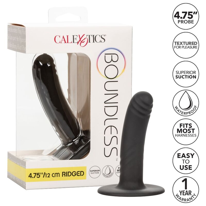 CALEXOTICS - BOUNDLESS DILDO 12 CM COMPATIBLE CON ARNÉS 5 CALEXOTICS - BOUNDLESS DILDO 12 CM COMPATIBLE CON ARNÉS - Imagen 5