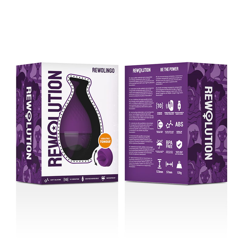 REWOLUTION - REWOLINGO VIBRADOR CON LENGUA 6 REWOLUTION - REWOLINGO VIBRADOR CON LENGUA - Imagen 6