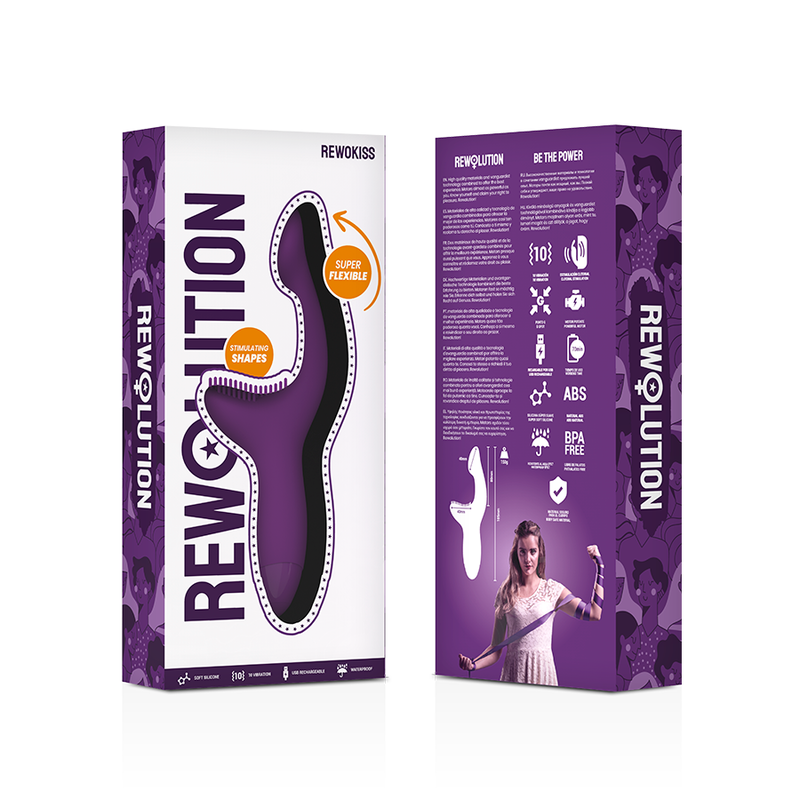 REWOLUTION - REWOKISS VIBRADOR ESTIMULADOR PUNTO A 4 REWOLUTION - REWOKISS VIBRADOR ESTIMULADOR PUNTO A - Imagen 4