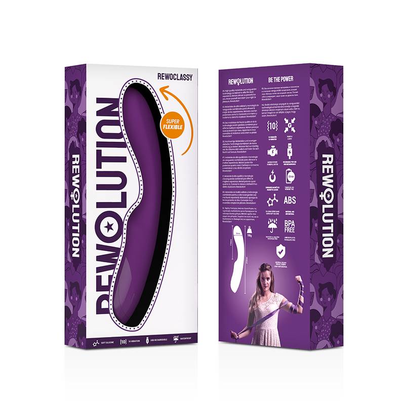 REWOLUTION - REWOCLASSY VIBRADOR FLEXIBLE 4 REWOLUTION - REWOCLASSY VIBRADOR FLEXIBLE - Imagen 4