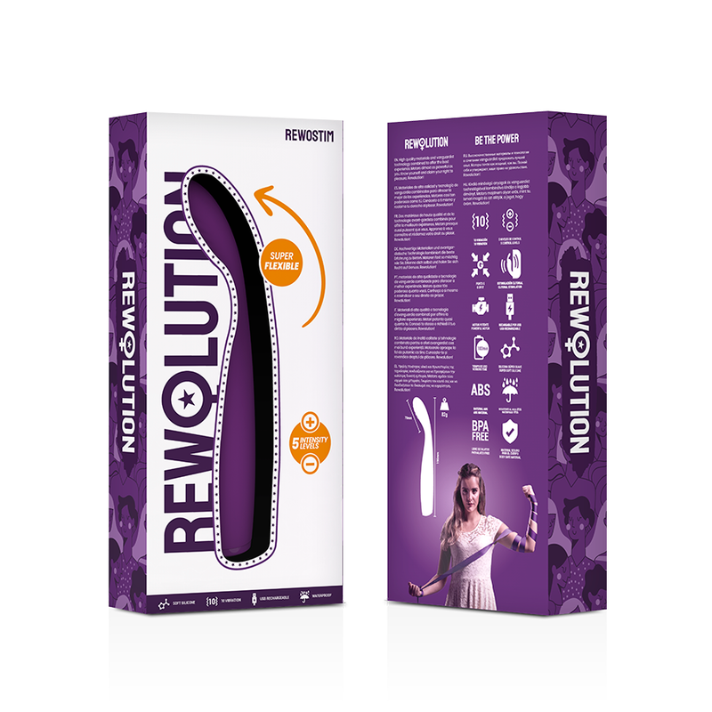REWOLUTION - REWOSTIM VIBRADOR FLEXIBLE 8 REWOLUTION - REWOSTIM VIBRADOR FLEXIBLE - Imagen 8