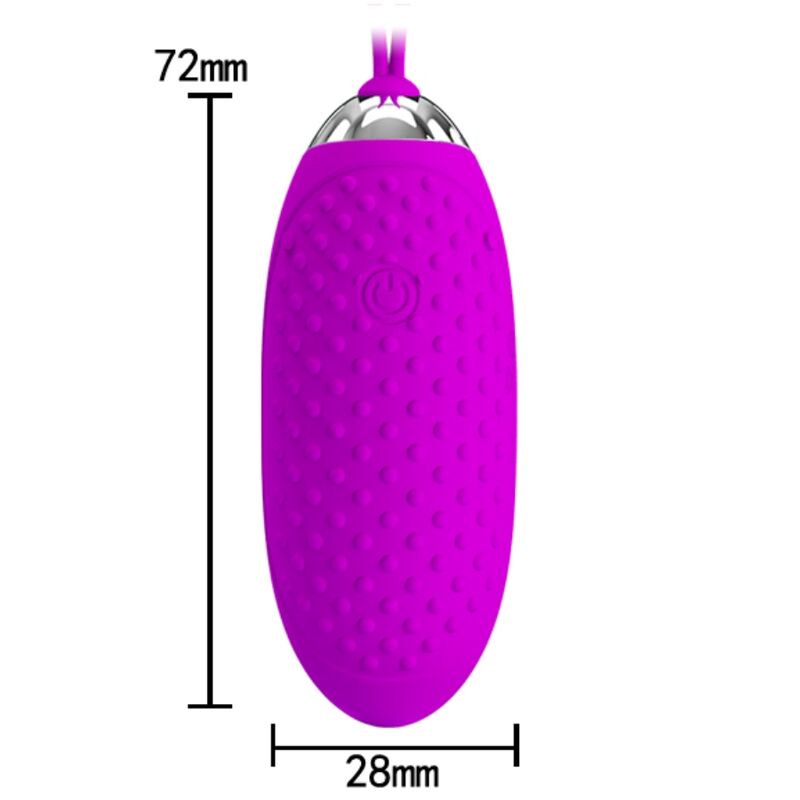 PRETTY LOVE - JOANNA HUEVO VIBRADOR CONTROL REMOTO 12 MODOS 6 PRETTY LOVE - JOANNA HUEVO VIBRADOR CONTROL REMOTO 12 MODOS - Imagen 6
