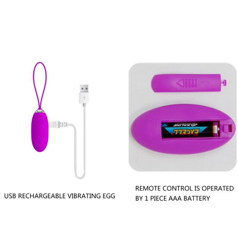 PRETTY LOVE - JOANNA HUEVO VIBRADOR CONTROL REMOTO 12 MODOS 8 PRETTY LOVE - JOANNA HUEVO VIBRADOR CONTROL REMOTO 12 MODOS - Imagen 8
