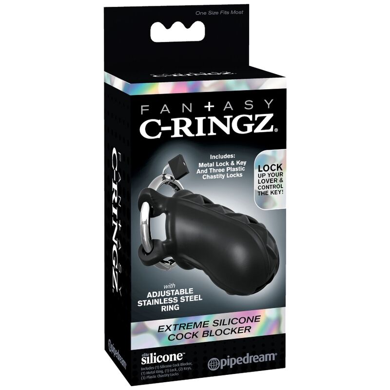 FANTASY C-RINGZ - SENSUAL JAULA PENE SILICONA 9 FANTASY C-RINGZ - SENSUAL JAULA PENE SILICONA - Imagen 9