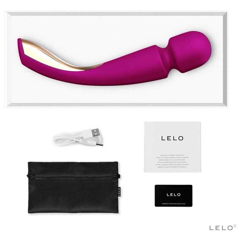 LELO - MASAJEADOR SMART WAND MEDIUM 2 MORADO 5 LELO - MASAJEADOR SMART WAND MEDIUM 2 MORADO - Imagen 5