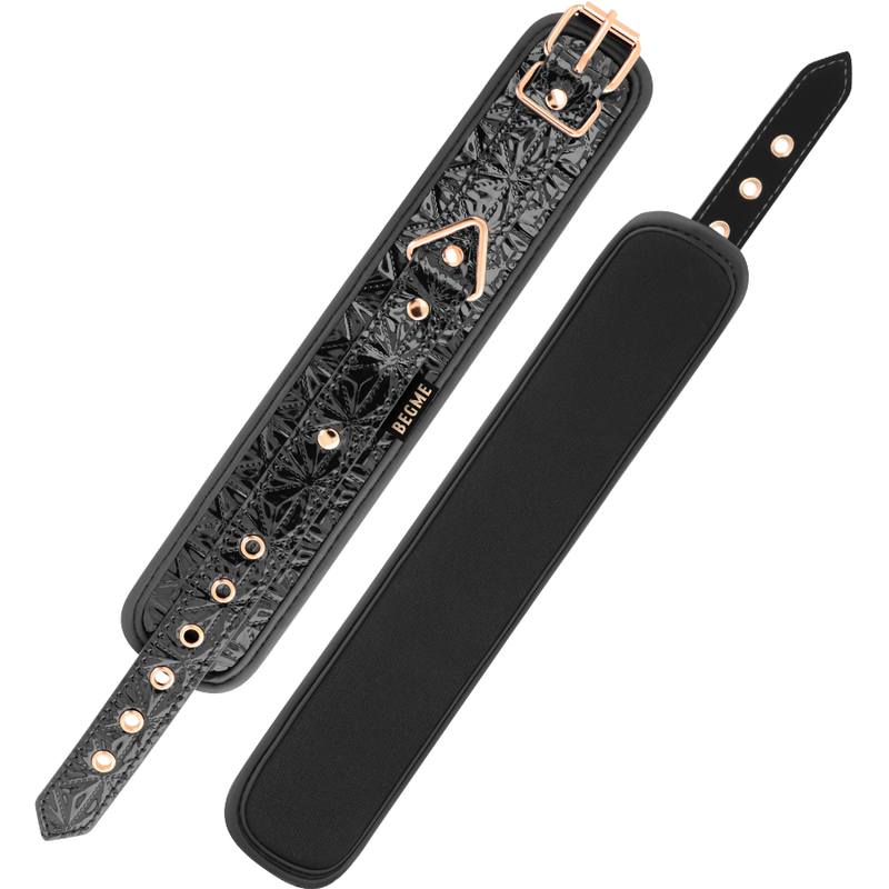BEGME - BLACK EDITION ESPOSAS PARA TOBILLOS CON FORRO DE NEOPRENO 5 BEGME - BLACK EDITION ESPOSAS PARA TOBILLOS CON FORRO DE NEOPRENO - Imagen 5