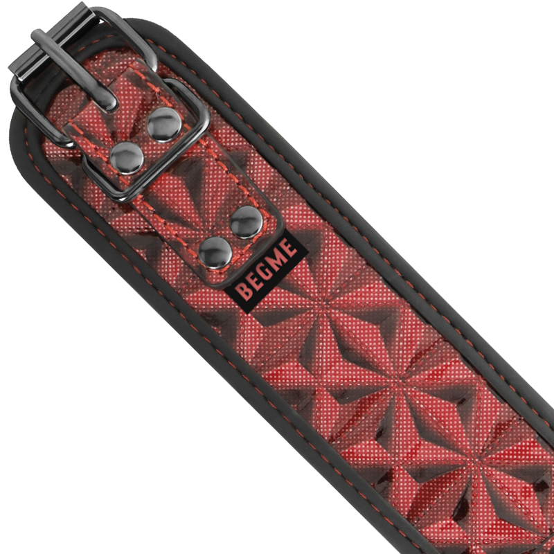 BEGME - RED EDITION COLLAR CUERO VEGANO CON FORRO DE NEOPRENO 4 BEGME - RED EDITION COLLAR CUERO VEGANO CON FORRO DE NEOPRENO - Imagen 4