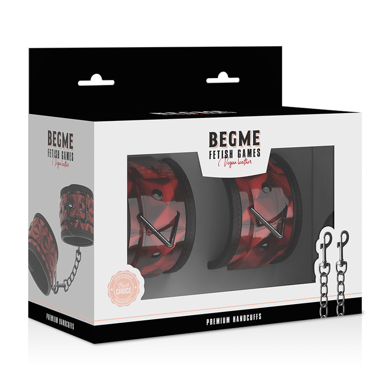 BEGME - RED EDITION ESPOSAS PARA MANOS CON FORRO DE NEOPRENO 8 BEGME - RED EDITION ESPOSAS PARA MANOS CON FORRO DE NEOPRENO - Imagen 8