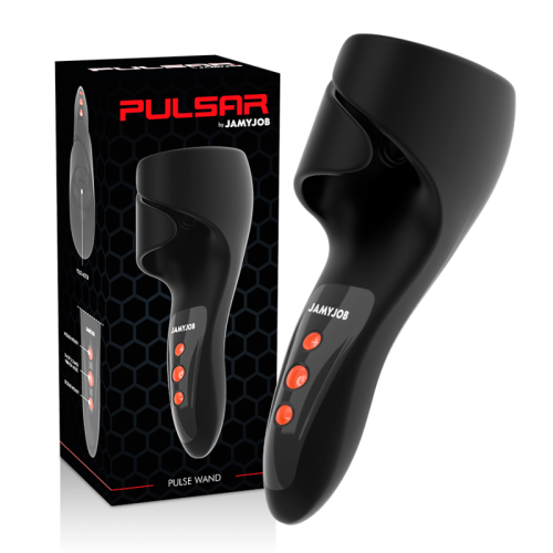 JAMYJOB – PULSAR MASTURBADOR VIBRADOR AJUSTABLE CON GOLPETEO EN GLANDE