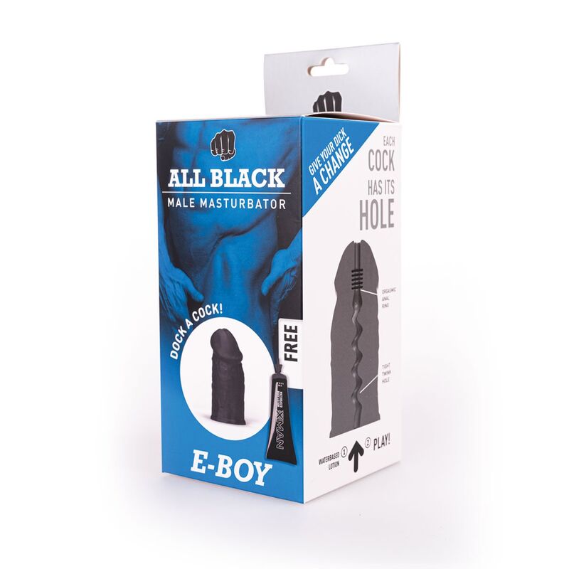 ALL BLACK - MASTUBADOR E-BOY 3 ALL BLACK - MASTUBADOR E-BOY - Imagen 3