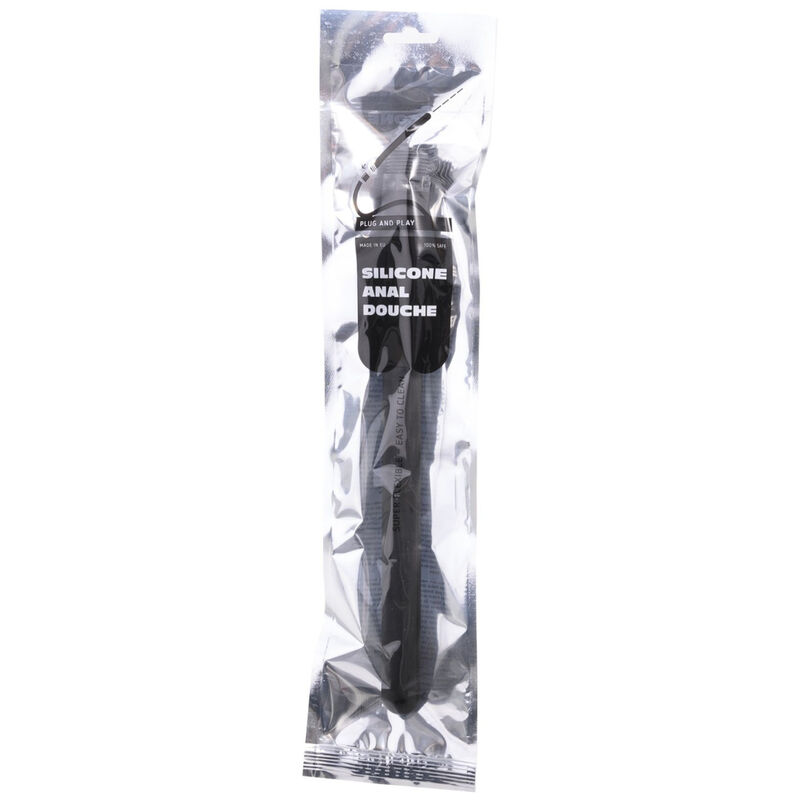 ALL BLACK - BEADED DUCHA ANAL SILICONA 27 CM 2 ALL BLACK - BEADED DUCHA ANAL SILICONA 27 CM - Imagen 2