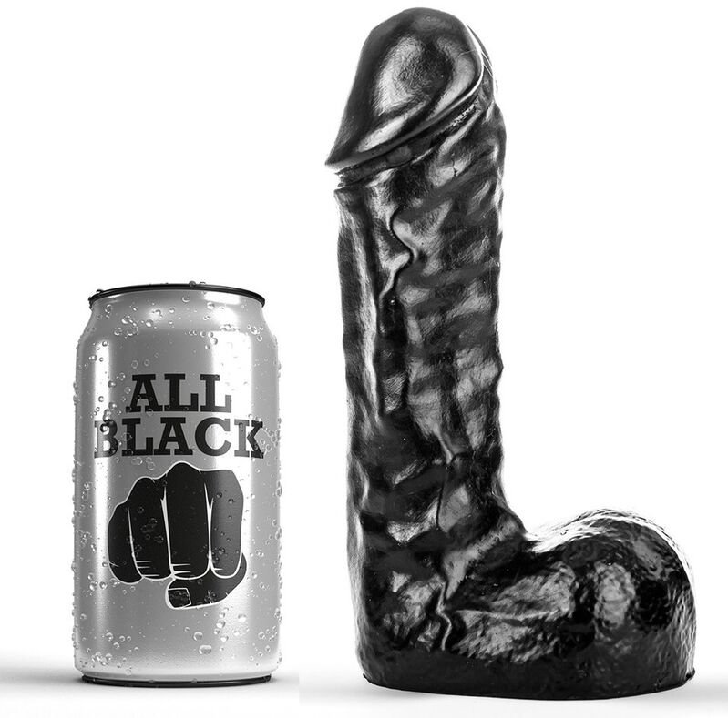 ALL BLACK - DONG 19 CM 15 img 110212 4da9e58347de40bc1ba14987264de874 1