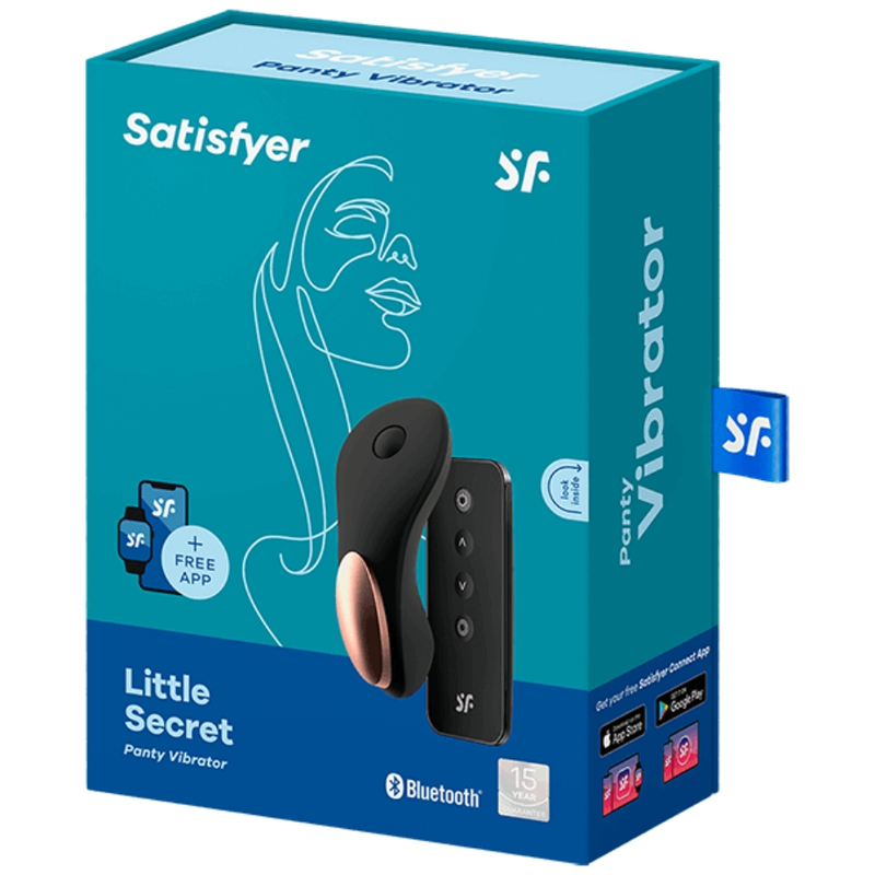 SATISFYER - LITTLE SECRET PANTY VIBRATOR 2 SATISFYER - LITTLE SECRET PANTY VIBRATOR - Imagen 2