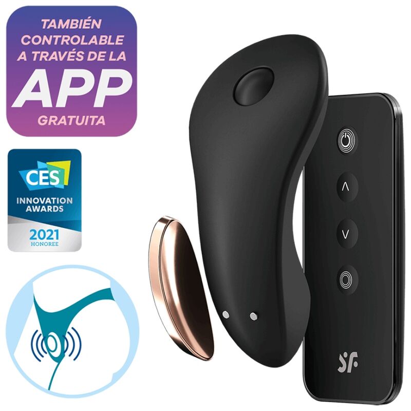 SATISFYER - LITTLE SECRET PANTY VIBRATOR 5 SATISFYER - LITTLE SECRET PANTY VIBRATOR - Imagen 5