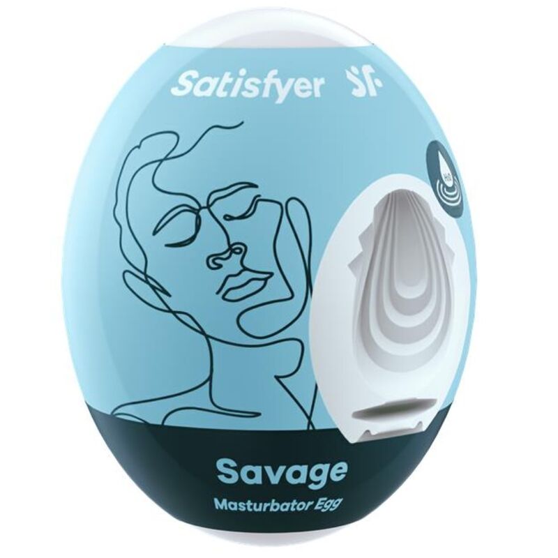 SATISFYER - SAVAGE HUEVO MASTURBADOR 12 img 110519 66333416008bfc028494e86cec4f766f 1