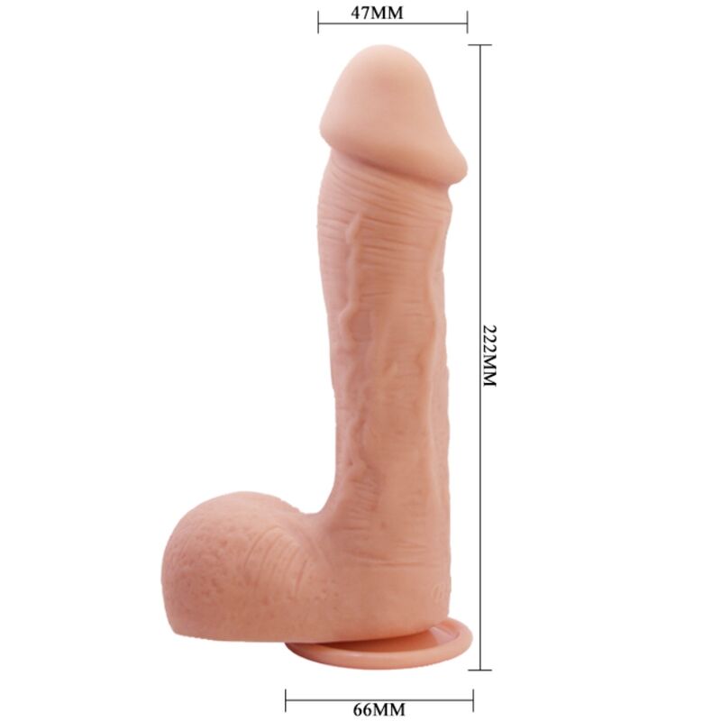 BAILE - DILDO JOHNSON PIEL REALISTA 22 CM 2 BAILE - DILDO JOHNSON PIEL REALISTA 22 CM - Imagen 2