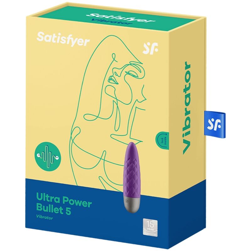 SATISFYER - ULTRA POWER BULLET 5 BALA VIBRADORA VIOLETA 4 SATISFYER - ULTRA POWER BULLET 5 BALA VIBRADORA VIOLETA - Imagen 4