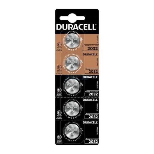 DURACELL – PILA BOTON LITIO CR2032 3V BLISTER*5