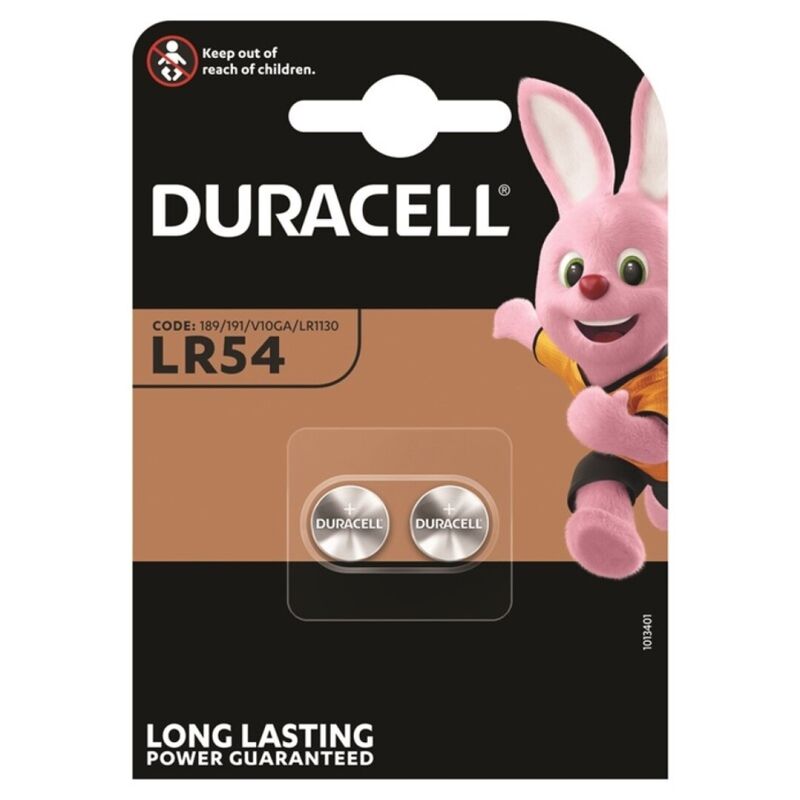 DURACELL - PILA BOTON ALCALINA LR54 LR1130 AG10 1,5V BLISTER*2 8 img 115529 41dee0d7b598abdfc463ba03585f0b39 1