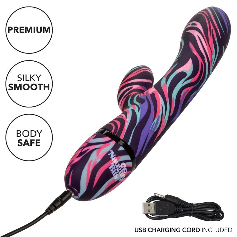 CALEXOTICS - VIBRADOR MENAGE A MOI DUAL WAND 4 CALEXOTICS - VIBRADOR MENAGE A MOI DUAL WAND - Imagen 4