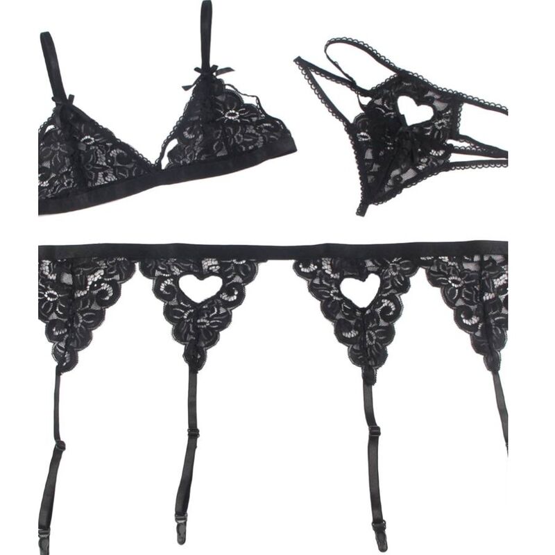 SUBBLIME SET - TRES PIEZAS SUJETADOR + LIGUERO + TANGA L/XL 7 SUBBLIME SET - TRES PIEZAS SUJETADOR + LIGUERO + TANGA L/XL - Imagen 8