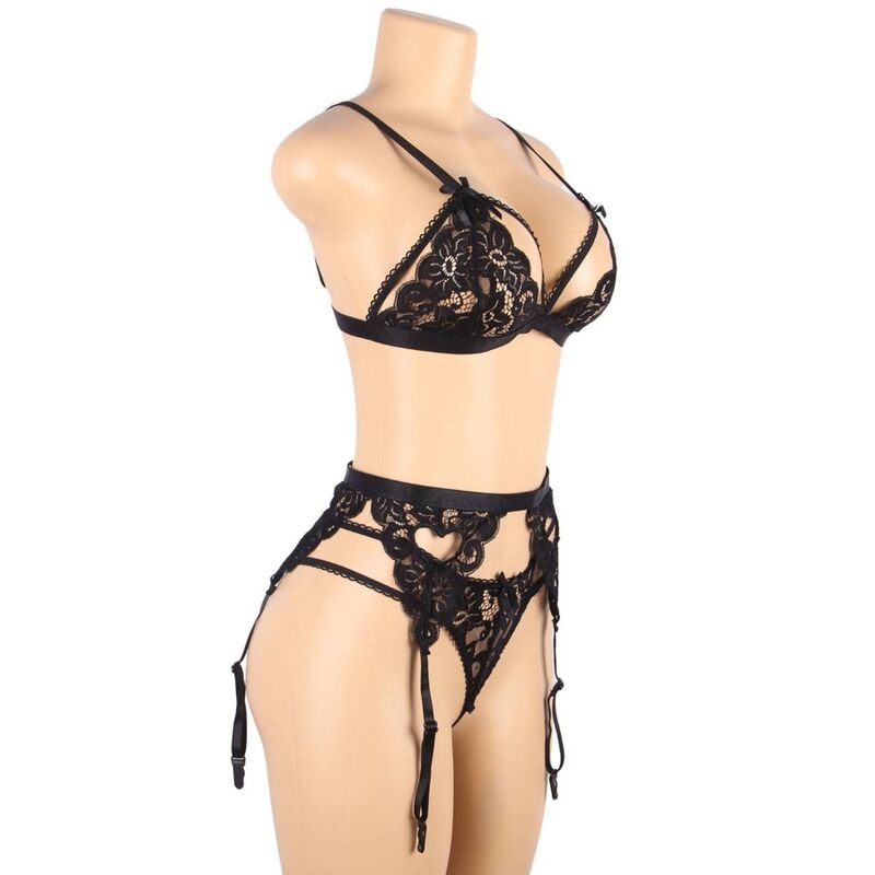 SUBBLIME SET - TRES PIEZAS SUJETADOR + LIGUERO + TANGA L/XL 8 SUBBLIME SET - TRES PIEZAS SUJETADOR + LIGUERO + TANGA L/XL - Imagen 9