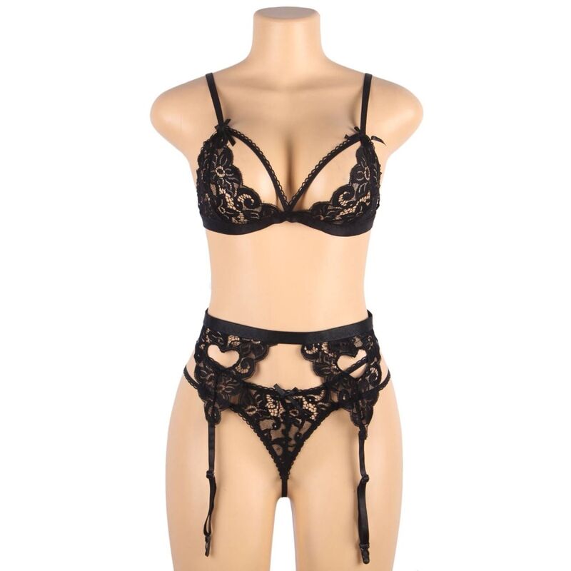 SUBBLIME SET - TRES PIEZAS SUJETADOR + LIGUERO + TANGA L/XL 9 SUBBLIME SET - TRES PIEZAS SUJETADOR + LIGUERO + TANGA L/XL - Imagen 10