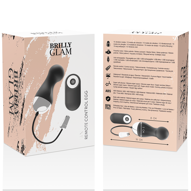 BRILLY GLAM - IAN ESTIMULADOR CONTROL REMOTO 9 BRILLY GLAM - IAN ESTIMULADOR CONTROL REMOTO - Imagen 9