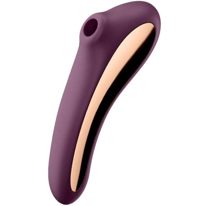 SATISFYER - DUAL KISS ESTIMULADOR CLITORIS PURPURA 1 SATISFYER - DUAL KISS ESTIMULADOR CLITORIS PURPURA