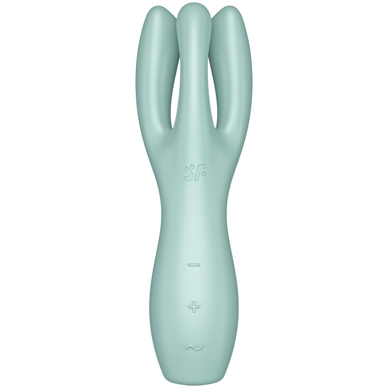 SATISFYER - THREESOME 3 VIBRADOR VERDE 3 SATISFYER - THREESOME 3 VIBRADOR VERDE - Imagen 3