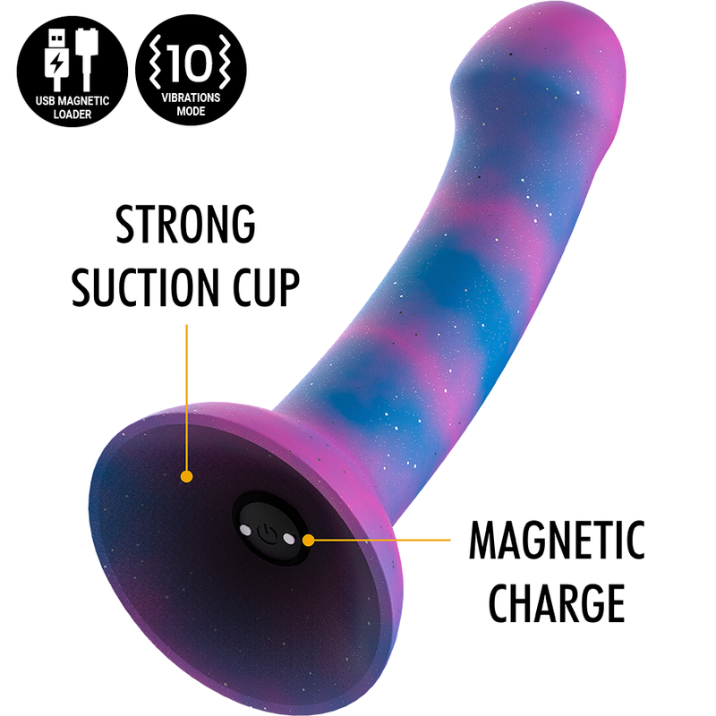 MYTHOLOGY - DION GALACTIC DILDO M - VIBRADOR COMPATIBLE CON WATCHME WIRELESS TECHNOLOGY 3 MYTHOLOGY - DION GALACTIC DILDO M - VIBRADOR COMPATIBLE CON WATCHME WIRELESS TECHNOLOGY - Imagen 3