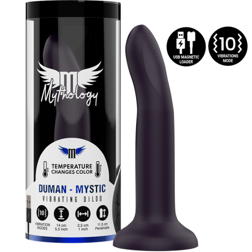 MYTHOLOGY DUMAN MYSTIC DILDO S – VIBRADOR COMPATIBLE CON WATCHME WIRELESS TECHNOLOGY