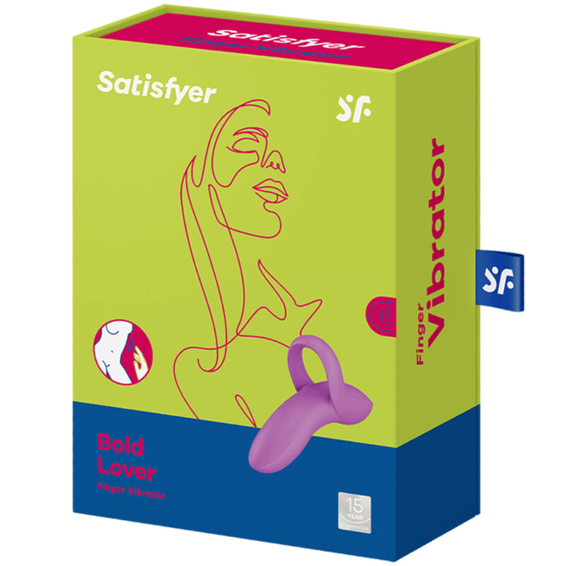 SATISFYER - BOLD LOVER DEDAL VIBRADOR BLANCO 2 SATISFYER - BOLD LOVER DEDAL VIBRADOR BLANCO - Imagen 2