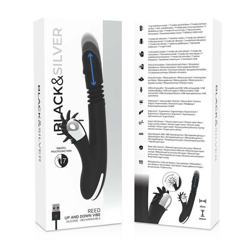 BLACK&SILVER - BUNNY REED UP & DOWN VIBE 3 BLACK&SILVER - BUNNY REED UP & DOWN VIBE - Imagen 3