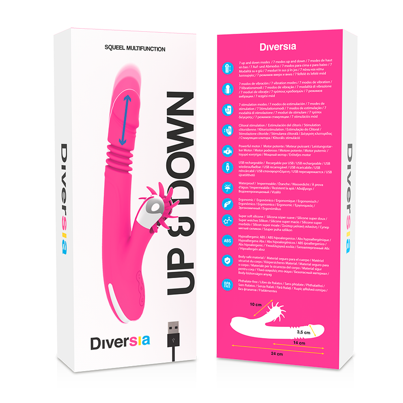 DIVERSIA - BUNNY UP & DOWN 24 CM 9 DIVERSIA - BUNNY UP & DOWN 24 CM - Imagen 9