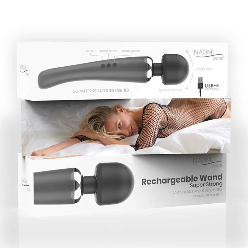 NAOMI WAND - NEW SUPER STRONG MASSAGER 3 NAOMI WAND - NEW SUPER STRONG MASSAGER - Imagen 3