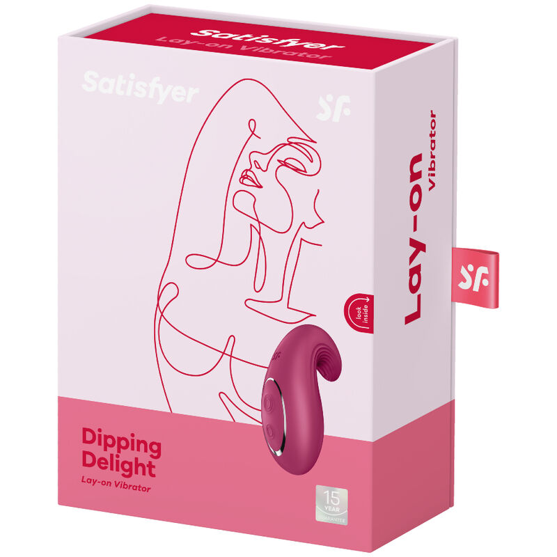 SATISFYER - DIPPING DELIGHT VIBRADOR LAY-ON AZUL 3 SATISFYER - DIPPING DELIGHT VIBRADOR LAY-ON AZUL - Imagen 3