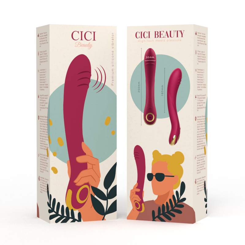CICI BEAUTY - PREMIUM SILICONE G-SPOT VIBRATOR 3 CICI BEAUTY - PREMIUM SILICONE G-SPOT VIBRATOR - Imagen 3