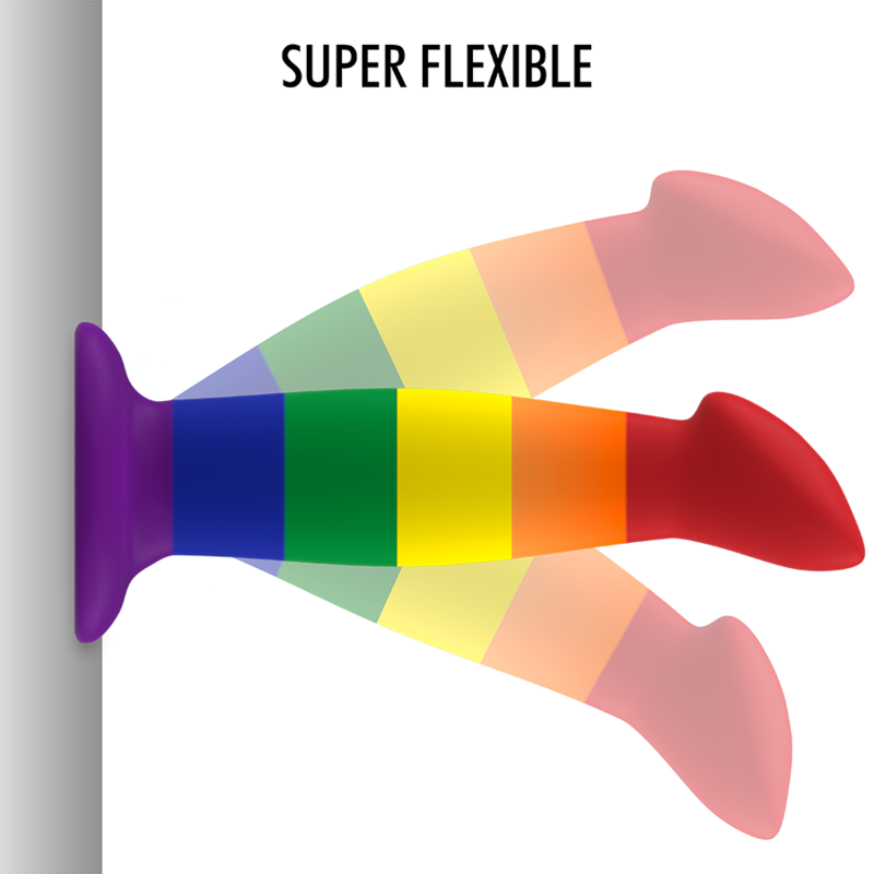 MYTHOLOGY - HER GARRICK PRIDE DILDO 2 MYTHOLOGY - HER GARRICK PRIDE DILDO - Imagen 2