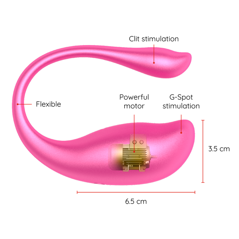 ONINDER - NAIROBI HUEVO VIBRADOR ROSA - APP GRATUITA 6 ONINDER - NAIROBI HUEVO VIBRADOR ROSA - APP GRATUITA - Imagen 6